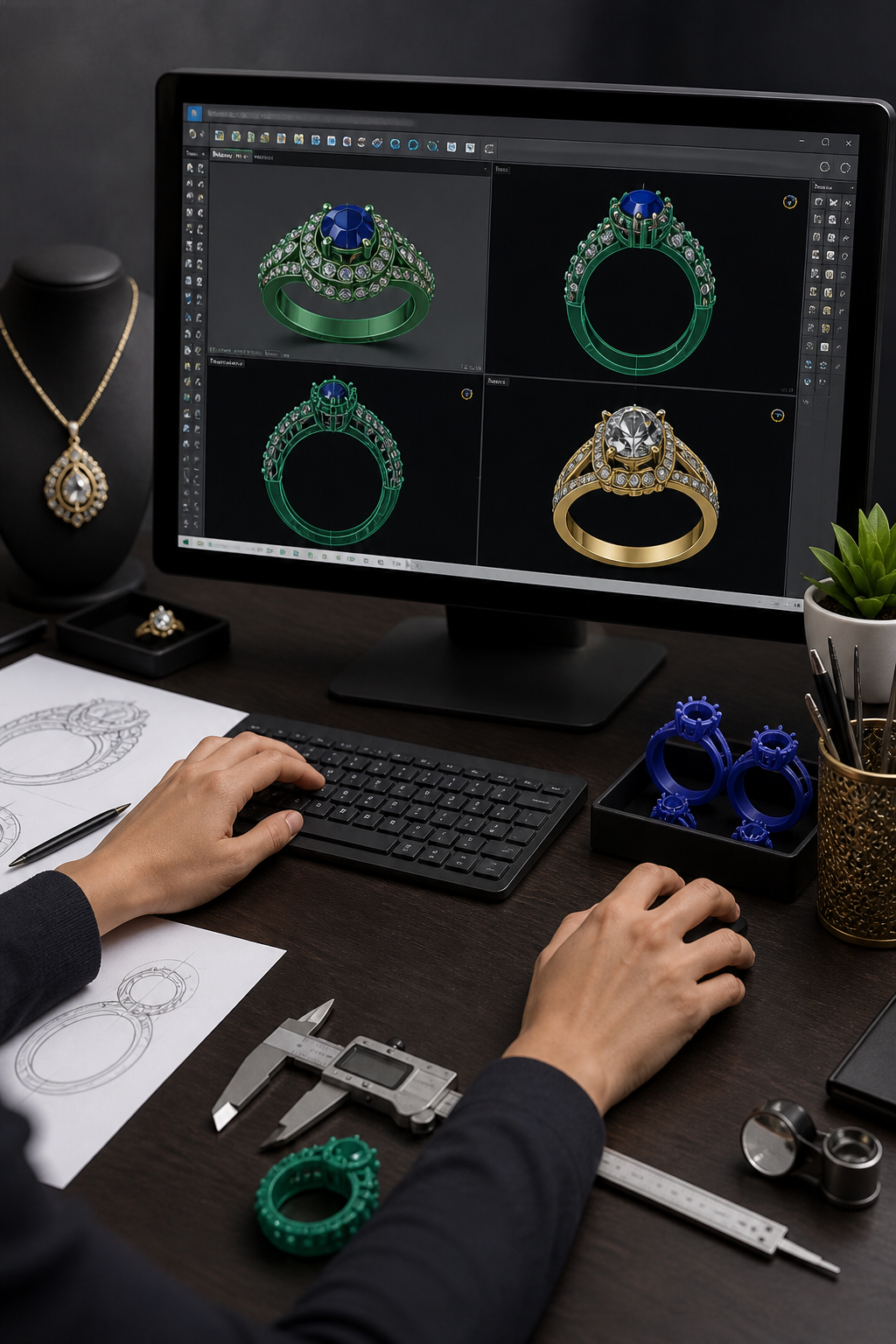 What is CAD Jewellery Design? A Complete Guide for Beginners